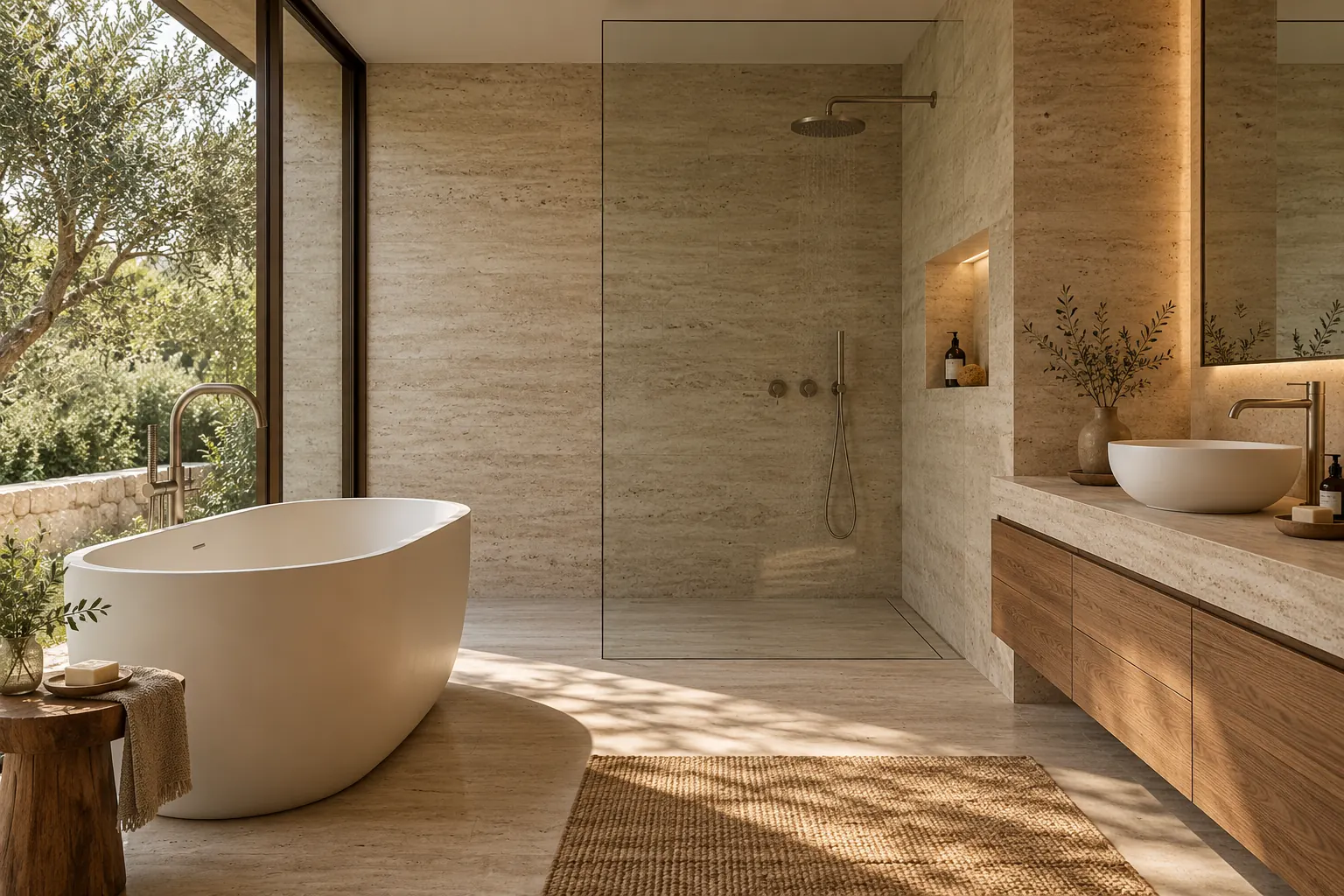 Bathroom · Independently generated illustration